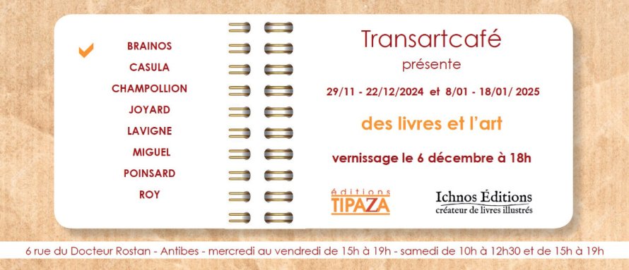 exposition des livres et l’art